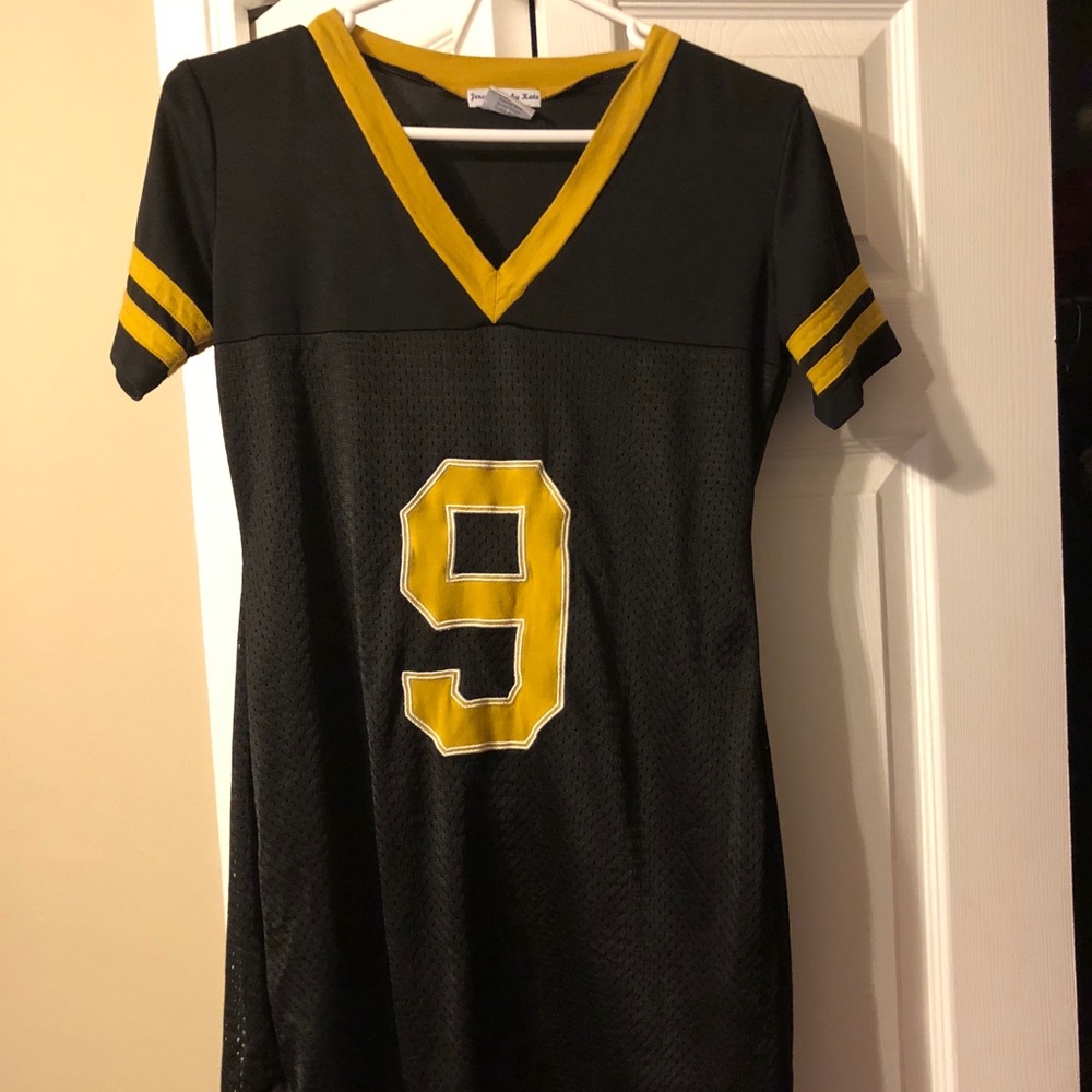 New Orleans saints jersey dress